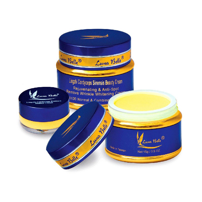 Kem Luna Belle Linh Chi Đông Trùng Hạ Thảo - Trắng Da, Mờ Nám, Chống Lão Hóa