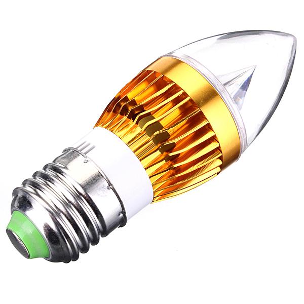 Bóng đèn nến E12 E14 E27 B22 3W LED 220V chất lượng cao