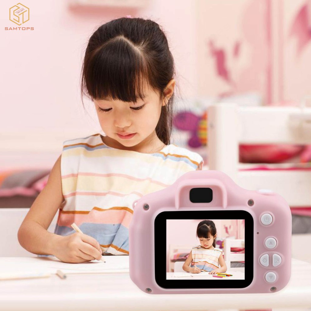 Máy Ảnh Kỹ Thuật Số Mini Hd 1080p 2.0 Inch Cho Bé