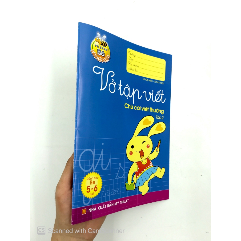 Sách - Tủ Sách Bé Vào Lớp Một - Vở Tập Viết Chữ Cái Viết Thường - Tập 2 (Tái Bản 2019)