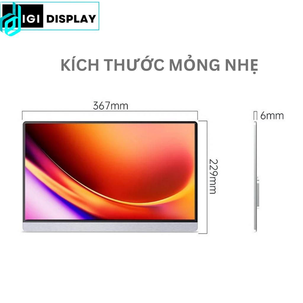 Màn Hình Di Động Cao Cấp FHD 16.1 Inch LED Backlit 100%sRGB - Hỗ trợ Iphone & Android Portable Monitor for Laptop