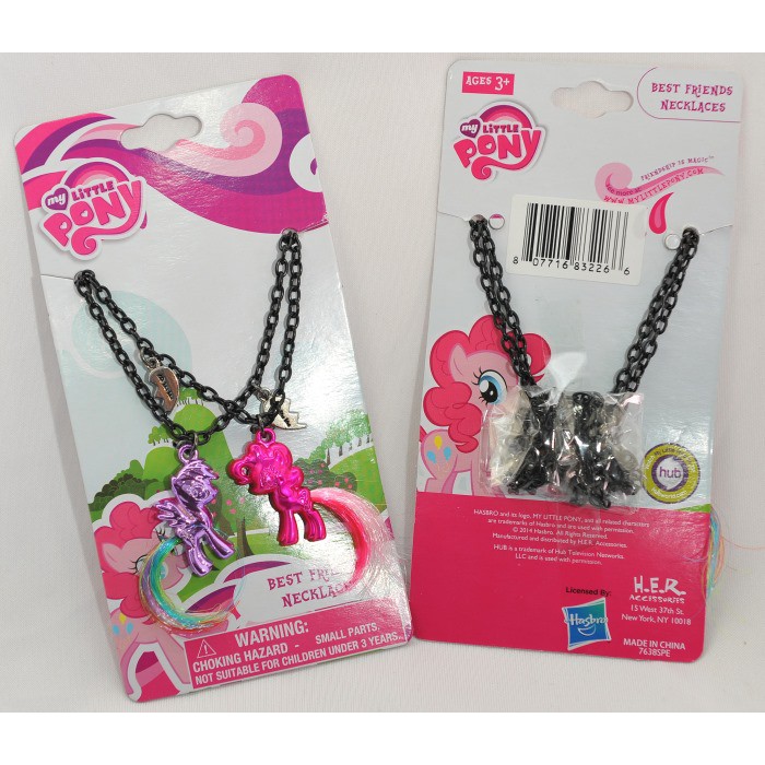 Nhiều mẫu Bộ đôi dây chuyền my little pony