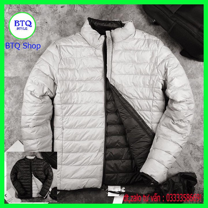 ÁO KHOÁC PHAO LÔNG VŨ SIÊU NHẸ MẶC ĐƯỢC 2 MẶT | BigBuy360 - bigbuy360.vn