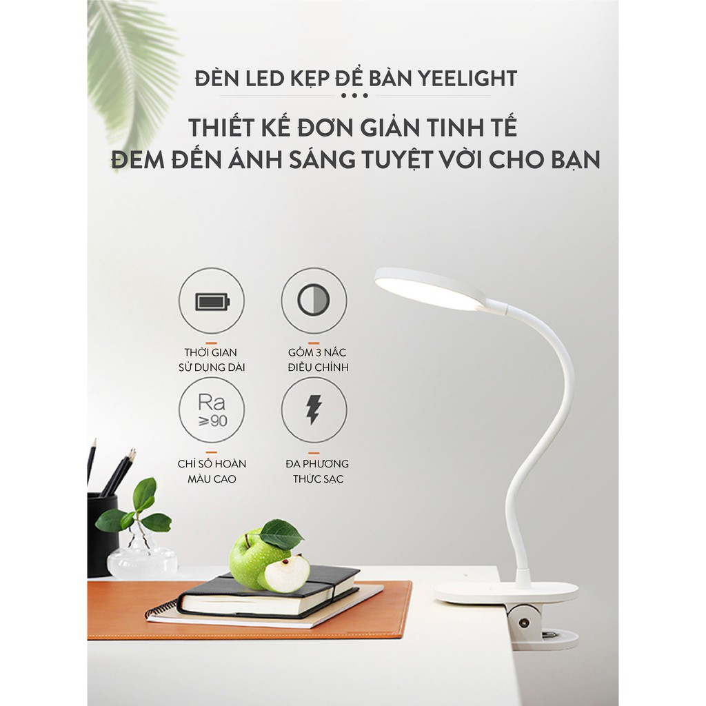 ĐÈN HỌC/ ĐÈN LED KẸP BÀN YEELIGHT J1/ J1 PRO – BẢN QUỐC TẾ NHẬP KHẨU CHÍNH HÃNG