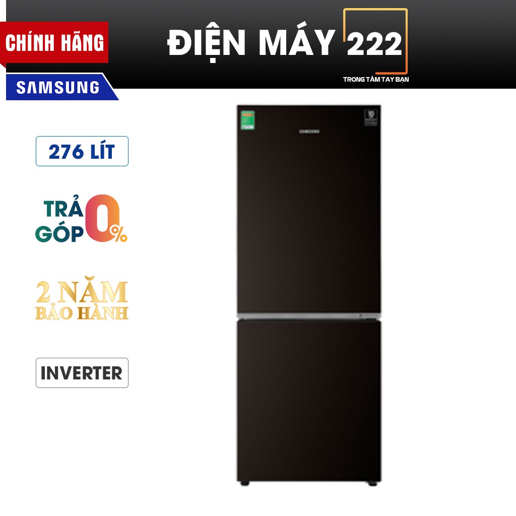 [Freeship HN] Tủ lạnh Samsung Inverter 276 lít RB27N4170BU/SV chính hãng