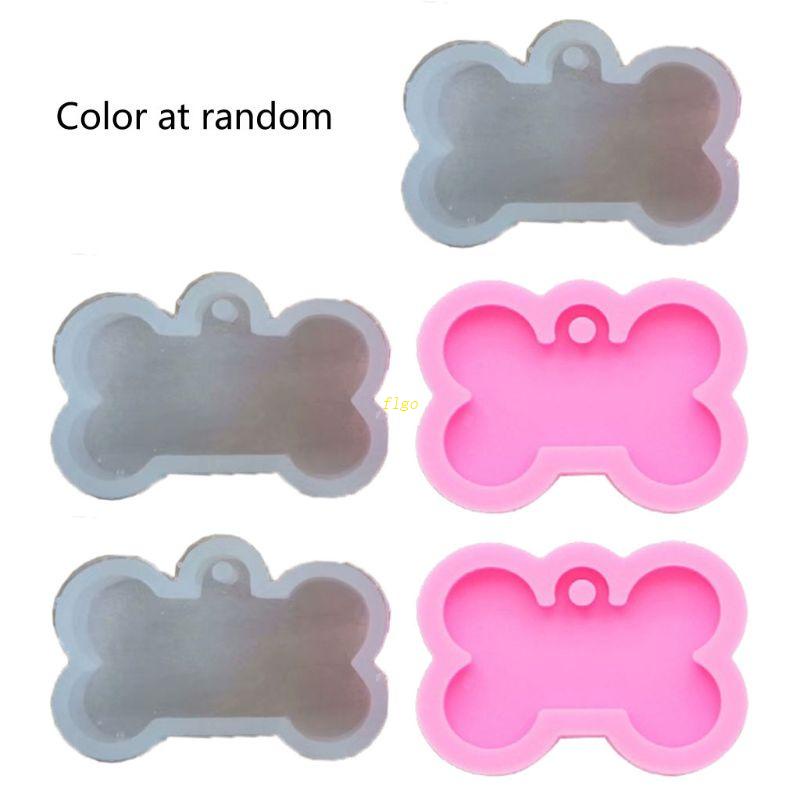 Khuôn Silicone Hình Khúc Xương Chó Làm Móc Khóa Diy