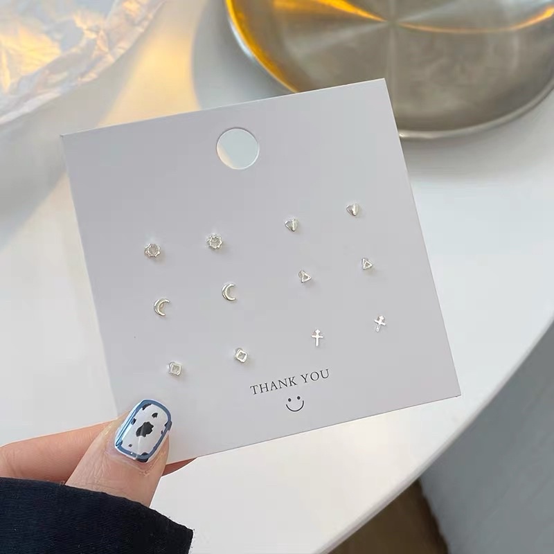 (NHIỀU MẪU) Set bông tai basic