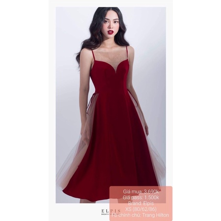 ELPIS CLOTHING - VÁY - PASS - MỚI 99%