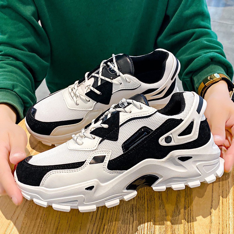 Giày MWC 5306 - Giày Thể Thao Da Lộn Cao Cấp Sneaker Nam Cổ Thấp Năng Động Cá Tính