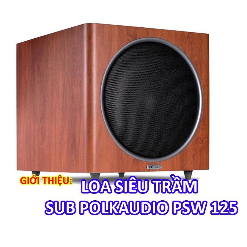 Loa Sub Polkaudio Psw125 hàng chính hãng new 100%