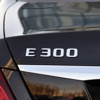 Sản Phẩm  Decal tem chữ E300, E200 dán đuôi xe hơi ..