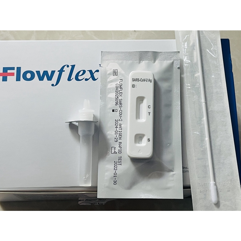 Bộ Kit Test Covid Nhanh Tại Nhà FlowFlex,Nhanh,Hiệu Quả