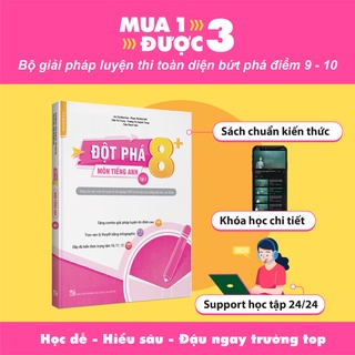 Sách - Đột phá 8+ môn Tiếng Anh - tập 1 (phiên bản mới)