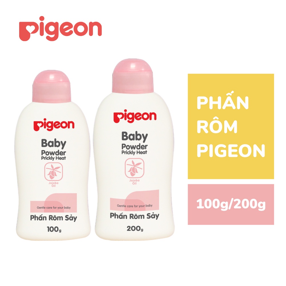 [Chính Hãng] Phấn rôm sẩy Pigeon nắp màu 100g / 200g