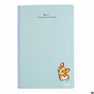 Vở may dán gáy caro b5 - 120 trang; ms: 835 .