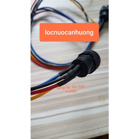 Công tắc đèn báo 4 chân. công tắc máy lọc nước dùng cho máy lọc nươc RO