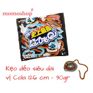 Kẹo Dẻo Siêu Dài Meiji Vị Cola & Soda 126 cm 30g - Hàng Nhật nội địa