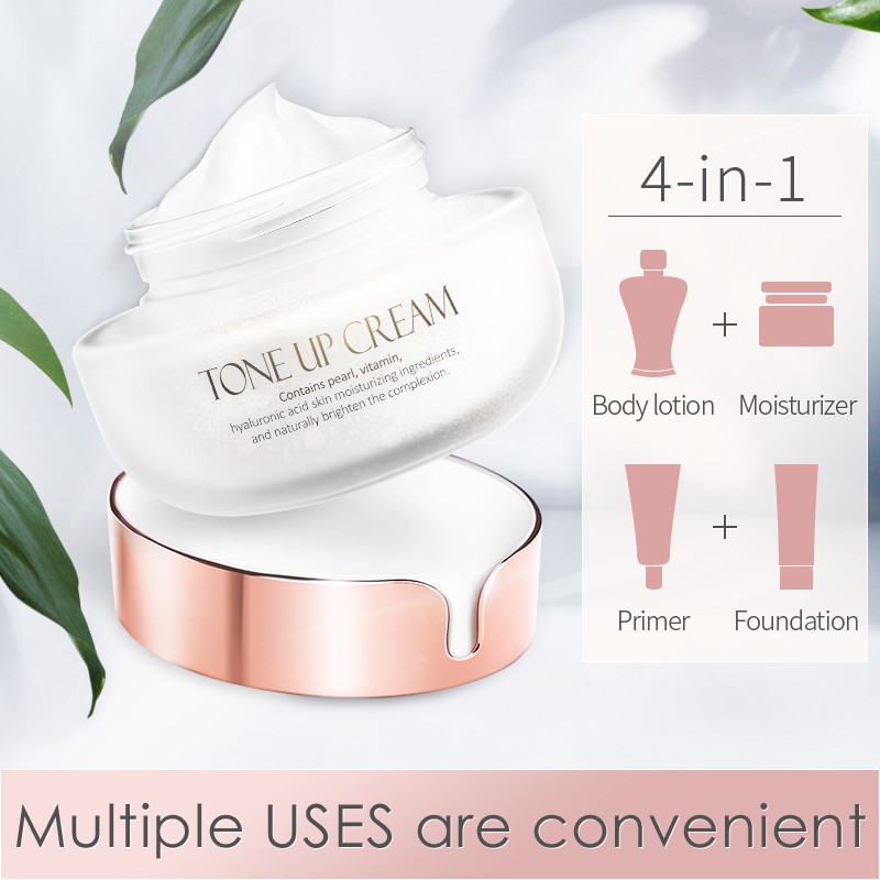 Kem Lót LAIKOU Axit Hyaluronic Chống Thấm Nước Làm Sáng Da Lâu Trôi 55g