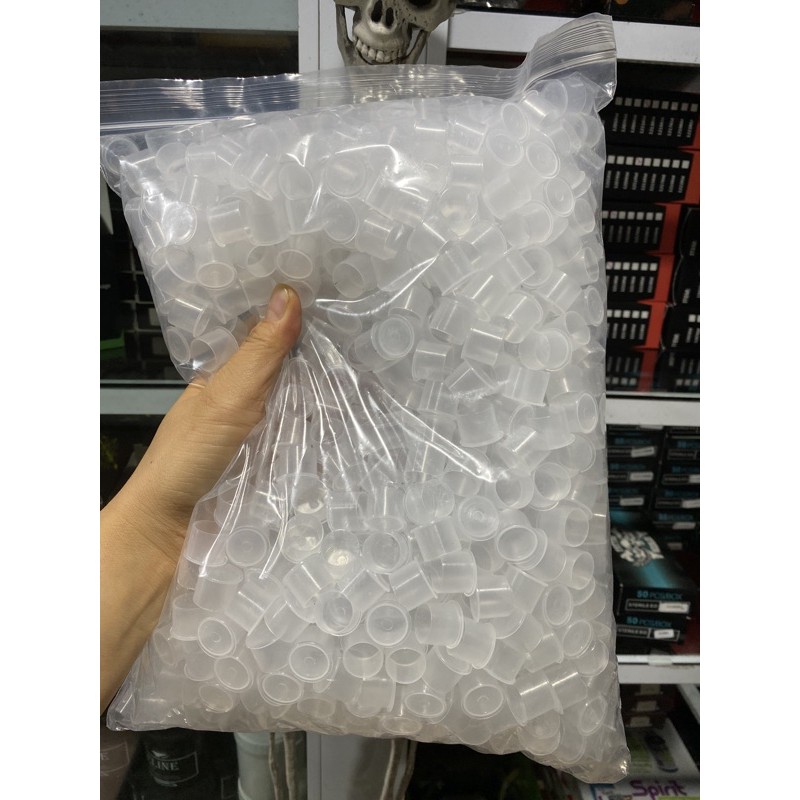 1000 hũ nhựa size 17/14 đựng mực có chân đế