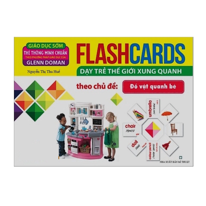 Sách - Flashcards Dạy Trẻ Thế Giới Xung Quanh Theo Chủ Đề - Đồ Vật Quanh Bé