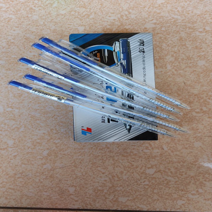 Bút Bi  027 Hộp 20 Bút ComBo 2 Hộp