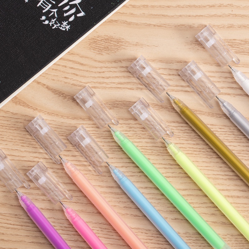 Bút mực gel Mira cute, bút viết calligraphy ngòi 0.5mm nhiều màu dễ thương