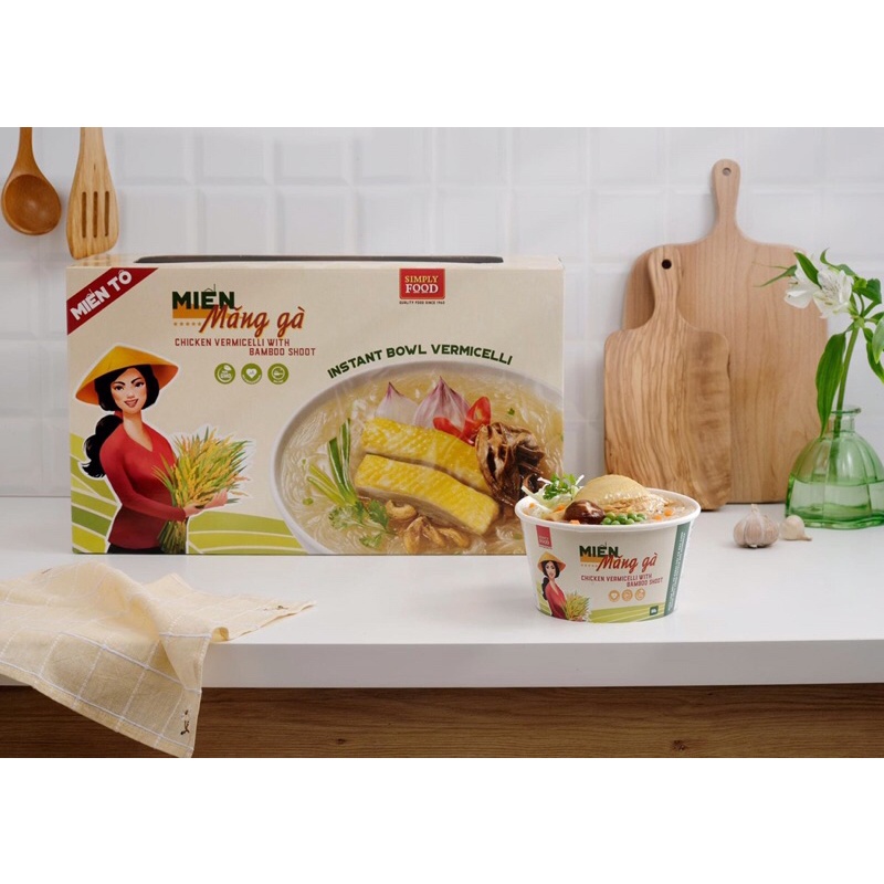 Miến măng gà tô ( 9tôx55g/thùng )