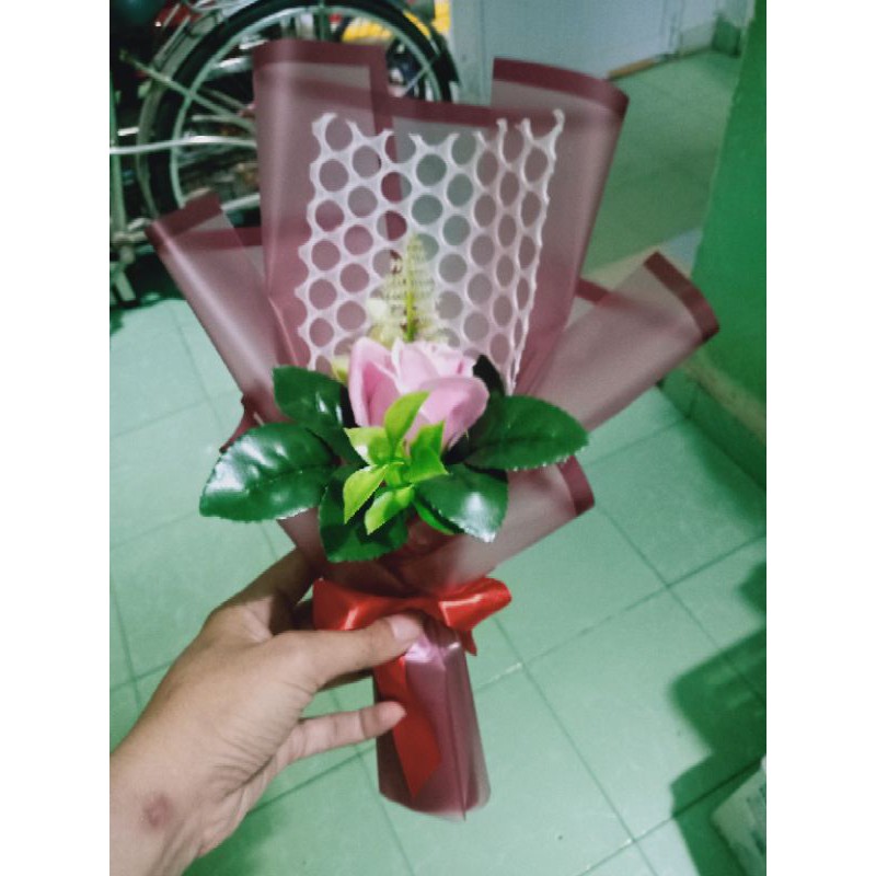 Hoa hồng sáp 1bông sỉ y thật