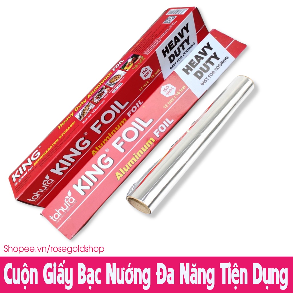 Cuộn Giấy Bạc Nướng Đa Năng Tiện Dụng, Sản Phẩm Không Thể Thiếu Của Chị Em Nội Trợ