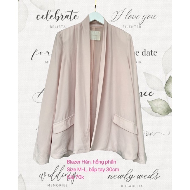 Áo khoác, vest - Hàng secondhand Hàn Nhật tuyển