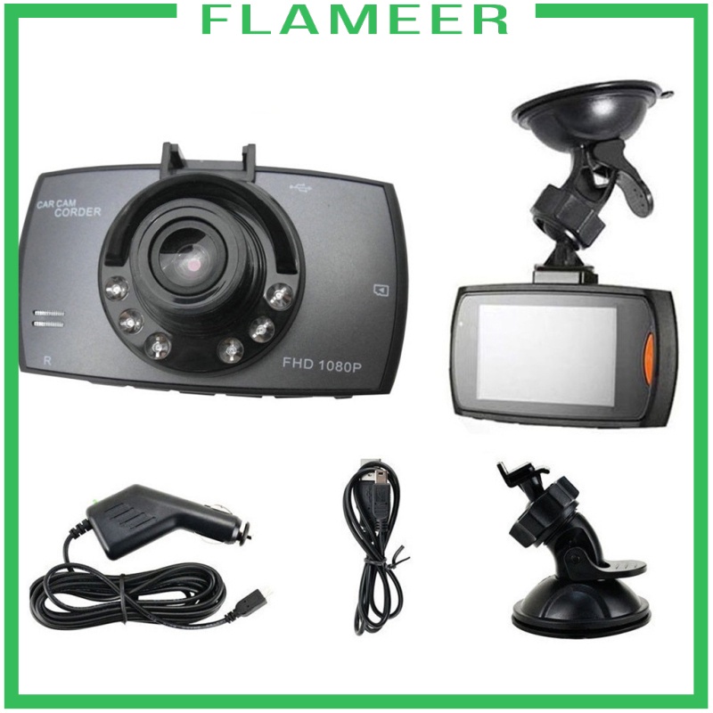 [FLAMEER] HD Dash Cam Car DVR Camera Video Recorder Dash  IR 480p Motion Detection Sensor | BigBuy360 - bigbuy360.vn