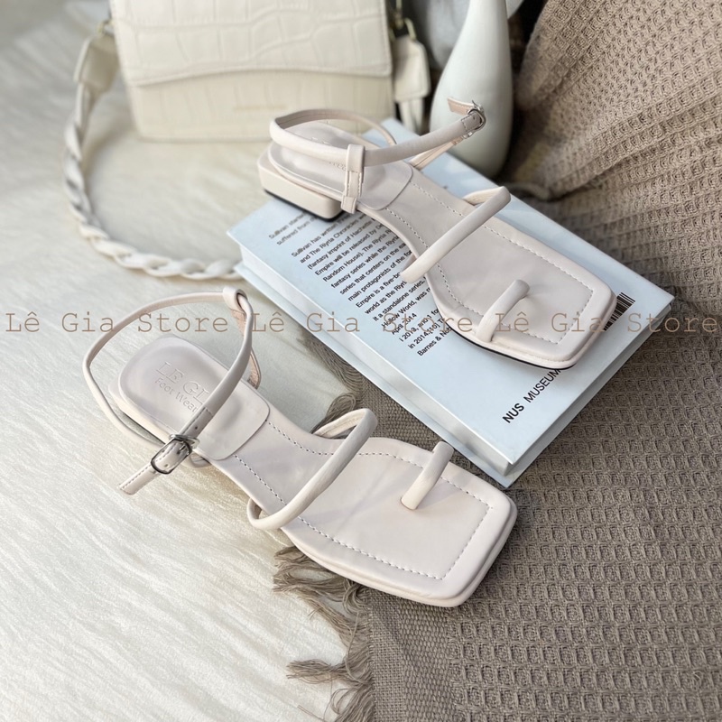 Sandal xỏ ngón 2cm