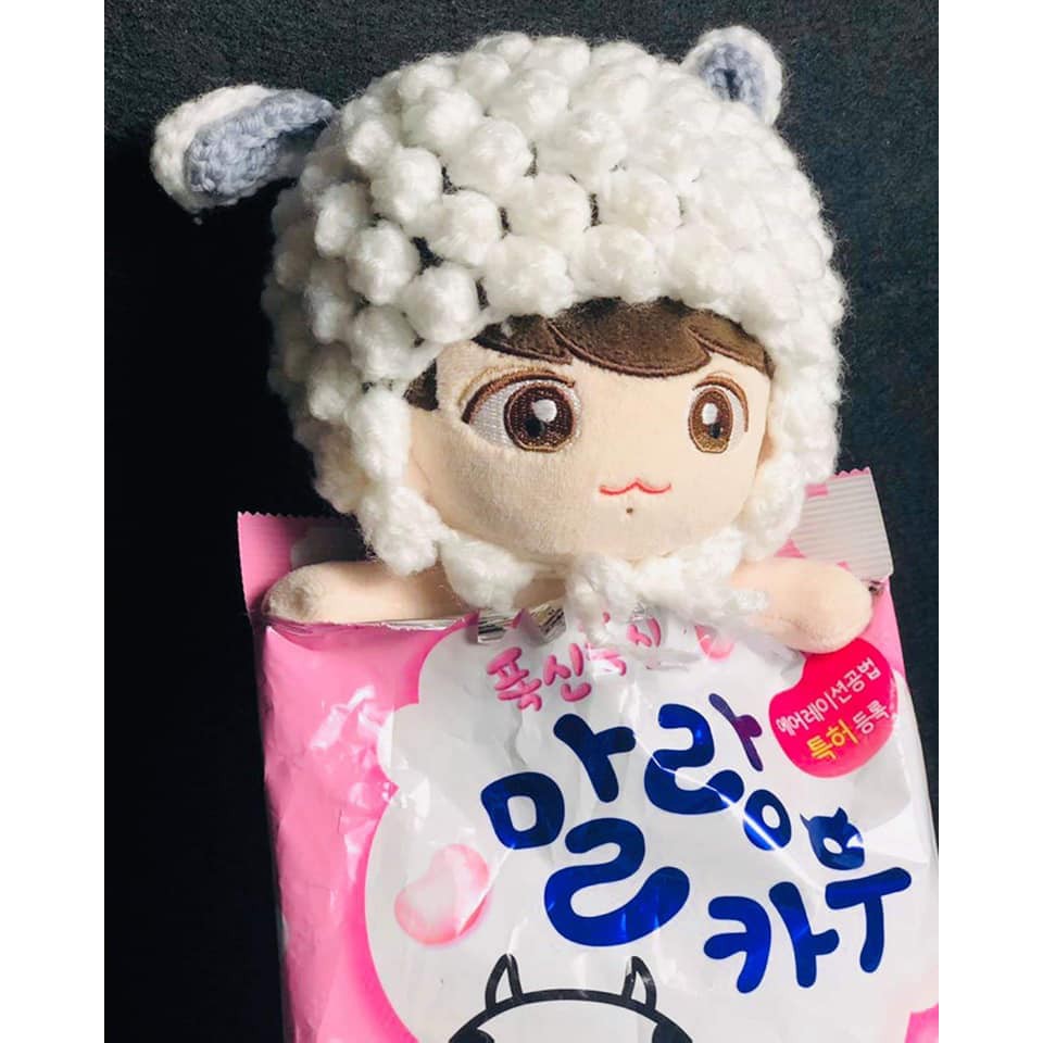 Malang Kook - Búp bê doll BTS Jungkook JK 20cm fansite đủ set 1 bộ có tách lẻ