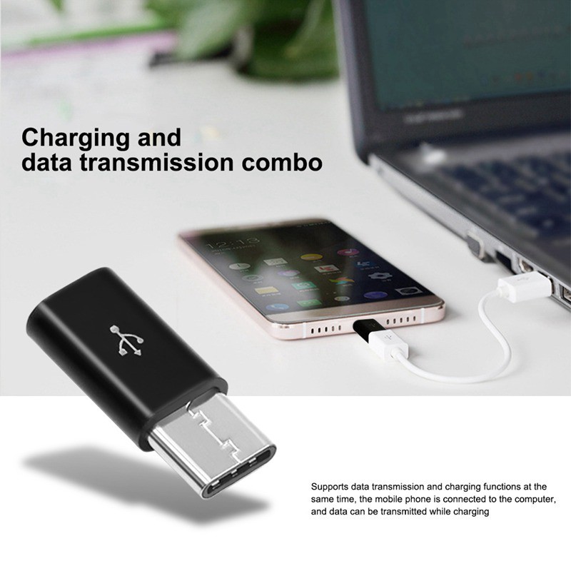 VN COOLMALL 5PCS Type-C Adapter Android to type-c Synchronous  for Android