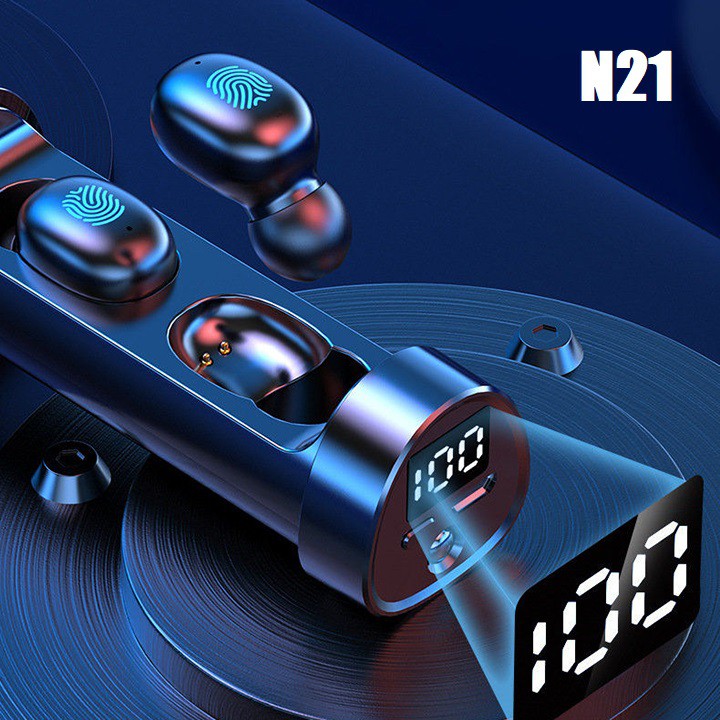 Tai nghe Bluetooth 5.2 - Tai nghe cảm ứng TWS N21 phiên bản mới cao cấp