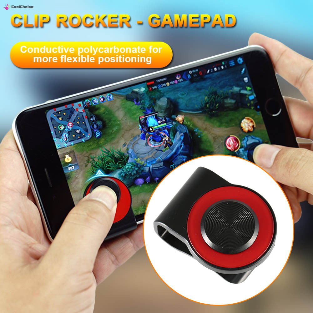 Game Joystick Mobile Phone Gaming Rocker Joypad Tablet Controller with Clip for King of Glory