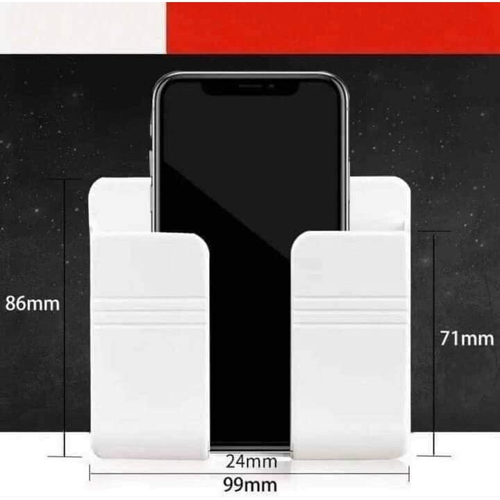 Kệ Để Điều Khiển Remote - Điện Thoại Dán Tường Mẫu Mới Tiện Dụng | BigBuy360 - bigbuy360.vn