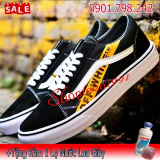 [FREE SHIP] Giày Thể Thao OFF WHITE Đen Trắng [VIDEO+ ẢNH THẬT]