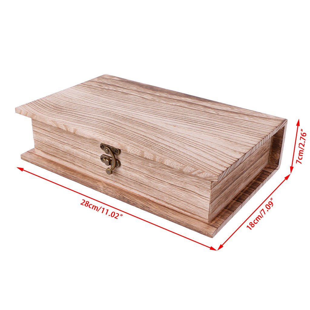 Hộp gỗ lưu trữ đồ trang sức kiểu dáng sang trọng