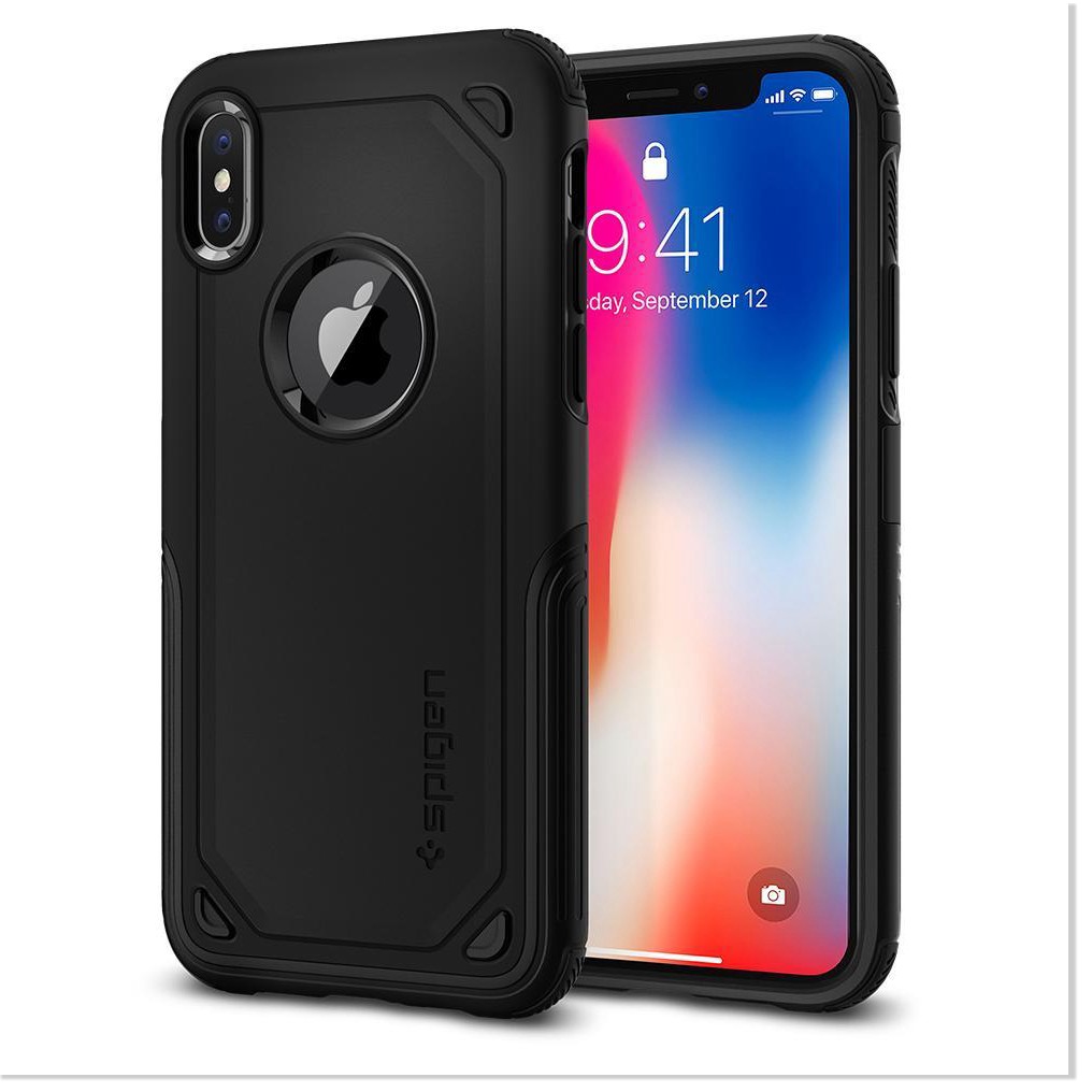 Ốp Iphone X-XS Spigen Hybrid Armor