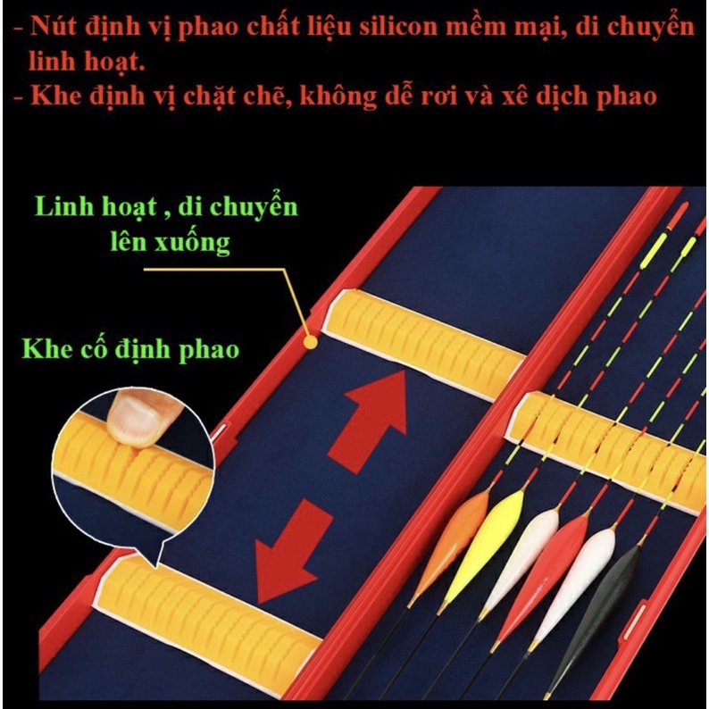 Hộp Đựng Phao Nhựa ABS cao cấp 62cm 72cm