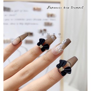 Charm nơ trang trí móng tay nghệ thuật nail Nhật Bản, nail hot 2021