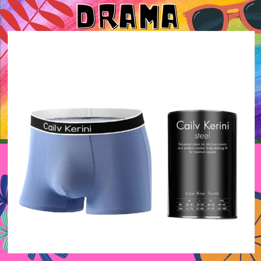 Quần Lót Đùi Nam Boxer Cạp Cao Cailv Kerini hàng cao cấp Sợi Cotton tuyển chọn đàn hồi cao PHỤ KIỆN DRAMA SIP003