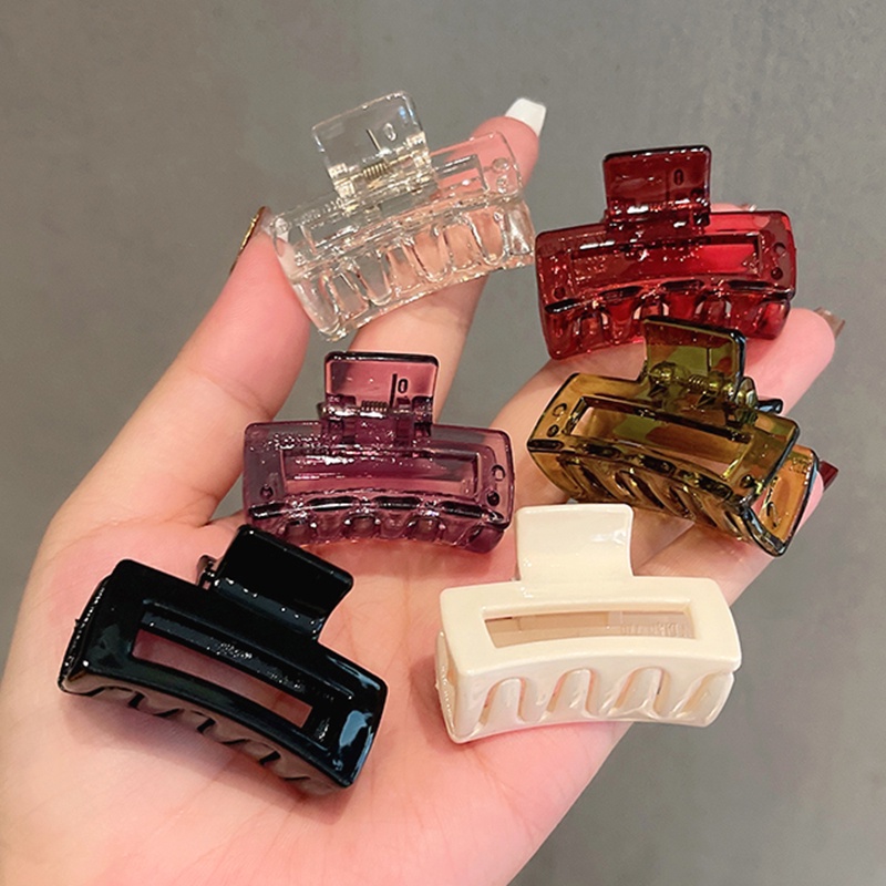 Set 3 kẹp tóc Haimeikang màu sắc retro thời trang cho nữ