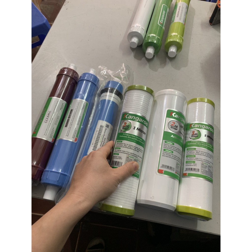Combo Lõi Lọc 123456 Kangaroo ♥️ Lõi Lọc Nước Kangaroo | BigBuy360 - bigbuy360.vn