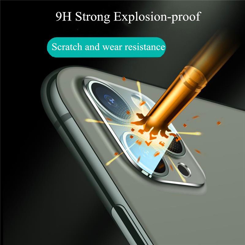 Ốp Điện Thoại Kính Cường Lực Bảo Vệ Ống Kính Máy Ảnh Cho iPhone 13 14 12 11 Pro Max X XS XR 6 7 8 Plus SE 2020