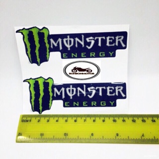 Tem Logo Monster 3 Lớp Chống Nước