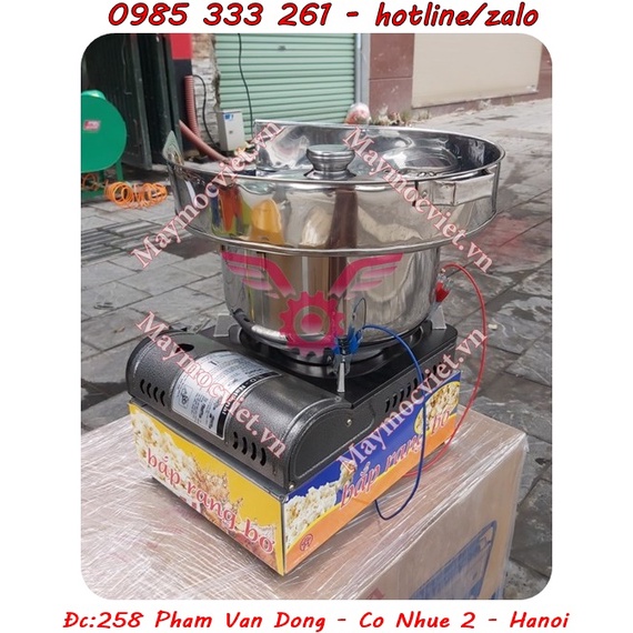 Máy Làm Bắp Rang Bơ Bằng Ga Mini VMBR220