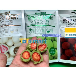 Socola bọc dâu 60g. NSX: 04/2021.