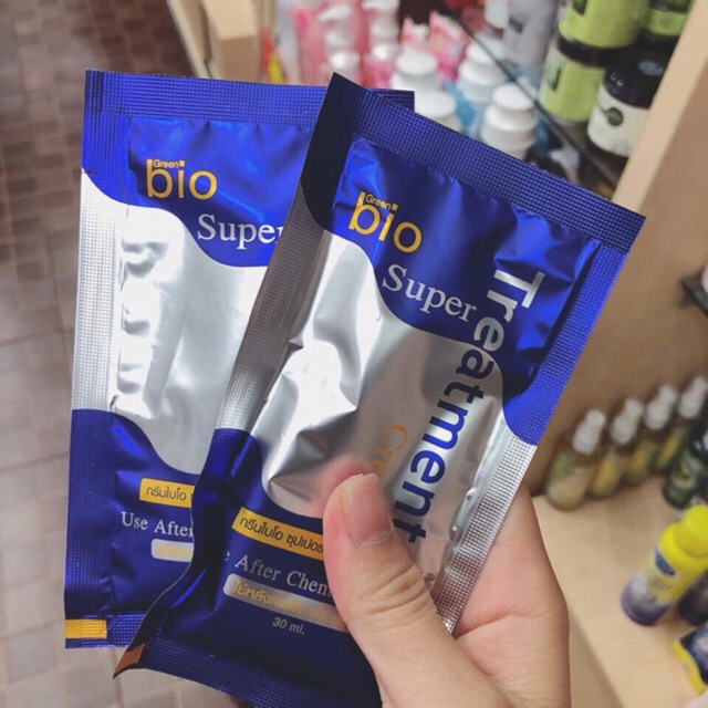 Kem ủ tóc Siêu mềm mượt Bio Super Treatment Thái( 1g dùng đc 3-4 lần)